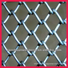 Stainless steel chain link fence